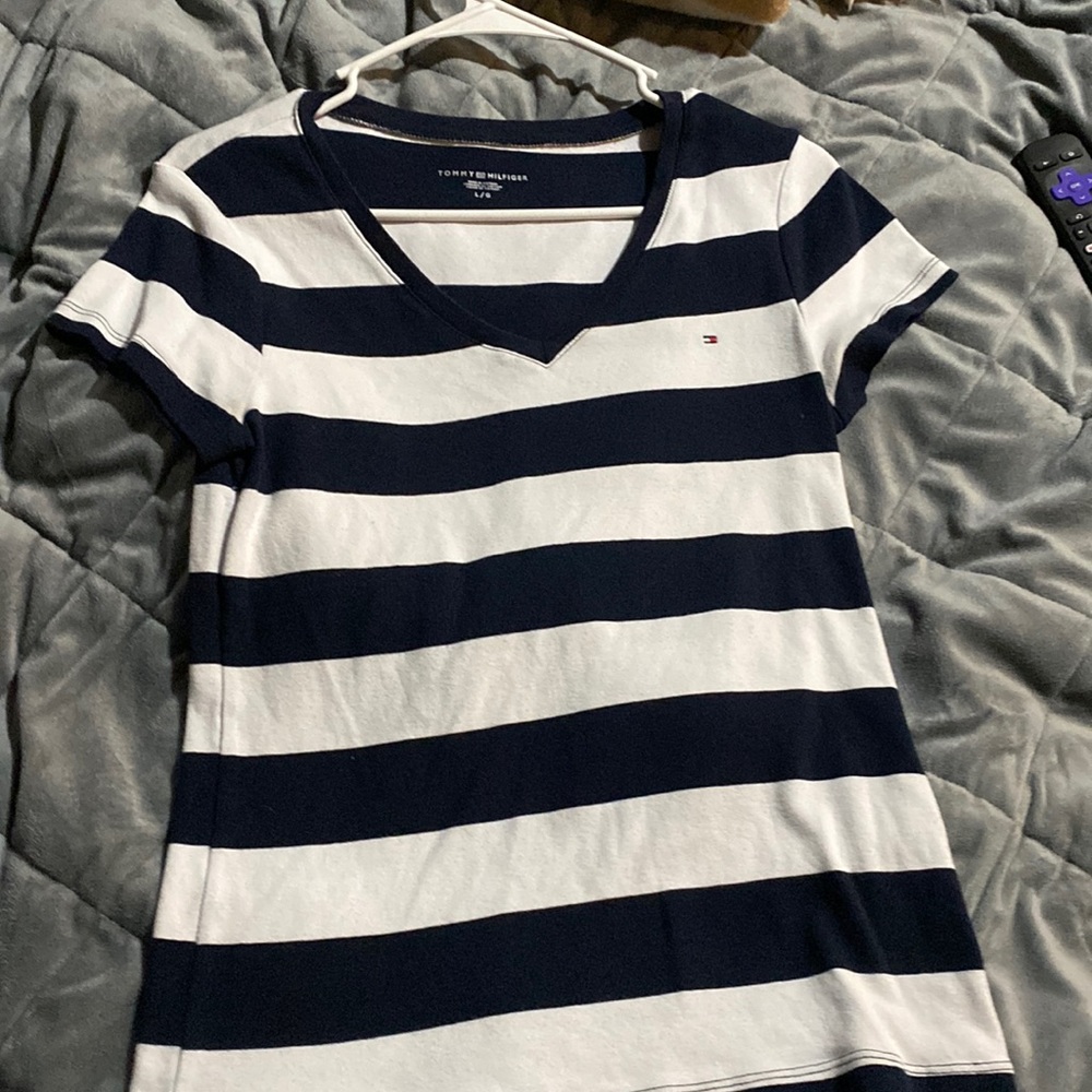 stripped womens blouse